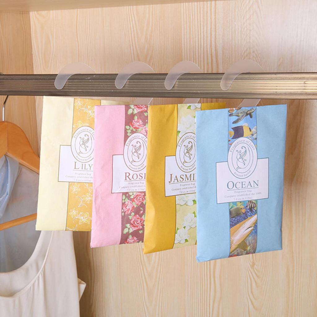 Wardrobe Scent Bag Home Bedroom Long Lasting Fragrance Closet Sachet Clothes Perfume Aromatherapy Bag Moisture Proof Freshener