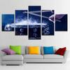 5pcs Wall Art Pictures Home Decor Hand Plate DJ Music Console Instrument Canvas Painting for Night Club Decoration Unframed