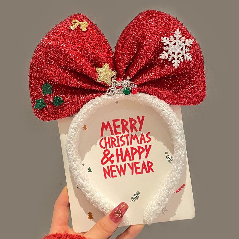 Mori Style Reindeer Antler Headband: Cute Christmas Hair Clip for Women & Kids