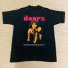 T-shirt unisexe noir The Doors Band Taille normale jusqu'à 4XL NI435 T-shirt unisexe