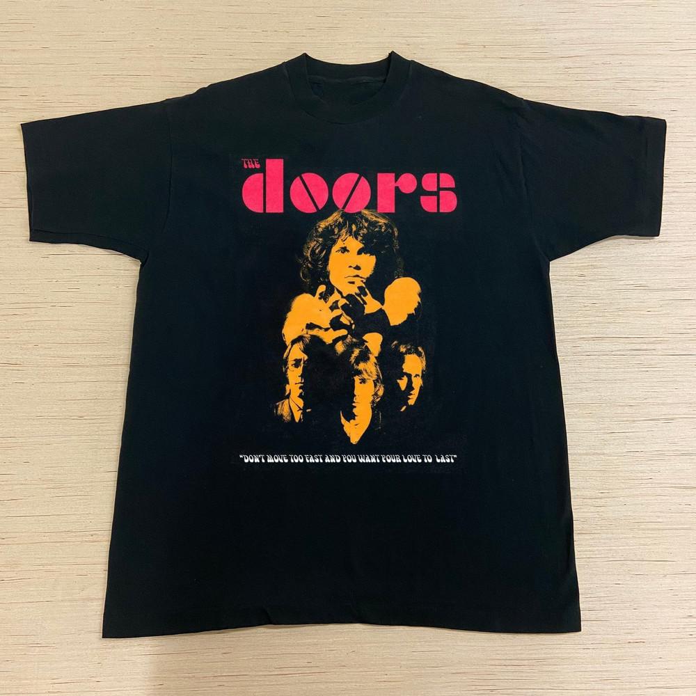 The Doors Band Black Color Full Size To 4XL Tee Shirt Unisex NI435 Unisex T-Shirt XXXL