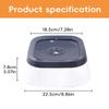 1PC Dog Floating Water Bowl No Spill Slow Water Feeder Dog Bowl Non-Slip Pet Drinking Fountain