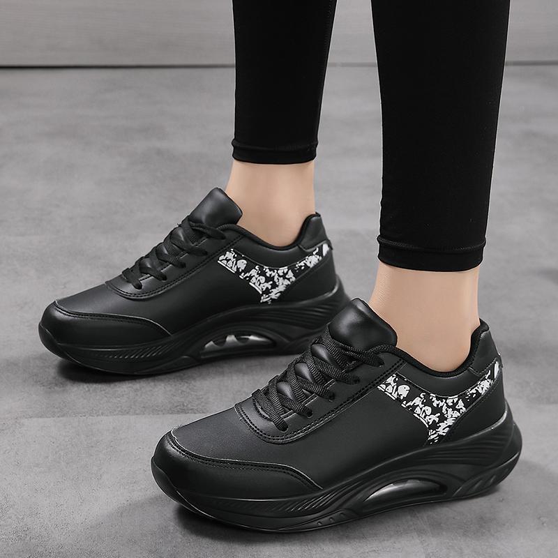 35-42 Dames Store Tykksålede Høydeøkende Luftpute Gyngesko Mote Sport og Fritidssko