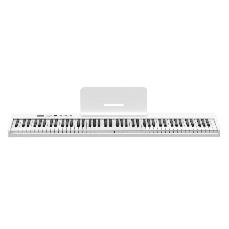 The 88-key digital piano is fully functional and suitable for beginners, home studios, travel use, and can also be used as a piano keyboard.