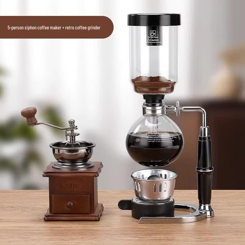 Glass Syphon Coffee Maker Set