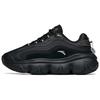 New Life Collection Cushioning Anti Slip And Wear Resistant Low Top Chunky Sneakers Women's Black 122148895R-4