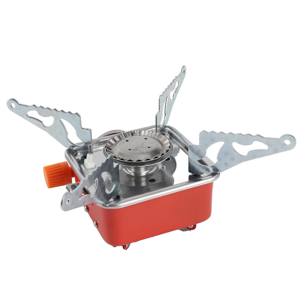 Outdoor   Stove Portable Foldable Gas Stove Camping   Cassette Stove with Storage Bag