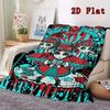BABYMETAL 2D Flat Pattern Flannel Blanket High Quality All Seasons Warmth and Comfort Perfect for Christmas Gifts.PMT0914244