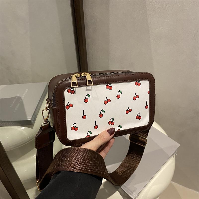 

Foreign trend small square bag niche premium shoulder bag 2025 summer new personalized commuter messenger bag women