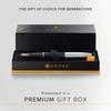 cross calais blue fountain pen medium nib with gift box at 0116 3 ms