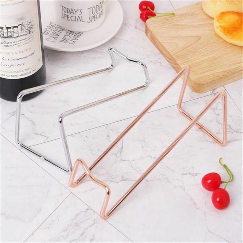 Weinflaschenhalter Arbeitsplatte Weinflaschen-Präsentationsständer Edelstahl Weinlagerständer Einfache Haushalts-Zählerdekoration