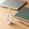 Modern Home Tabletop Decor Hollow Christmas Tree Statue, 3D Printed Star Topper Ornament, Small Window Display Ornament Festive Centerpiece