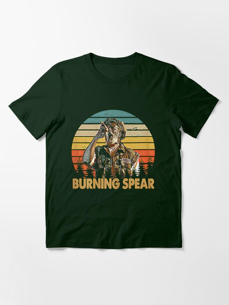 Burning Spear Burning Art Spear Music Jamaican Singers Essential T-Shirt