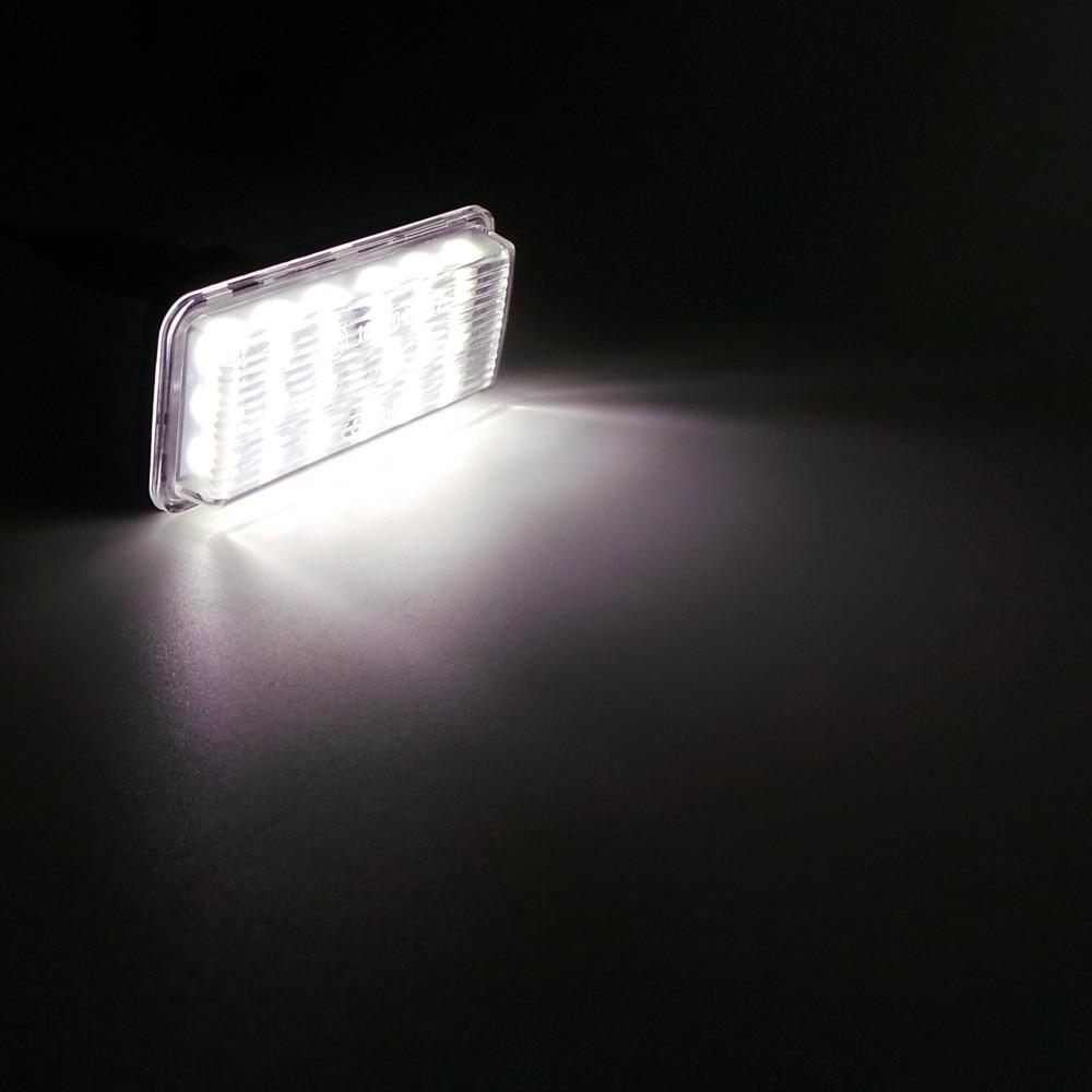LED License Plate Lights 2pcs Compatible with Toyota, Lexus, 12V Off-Road