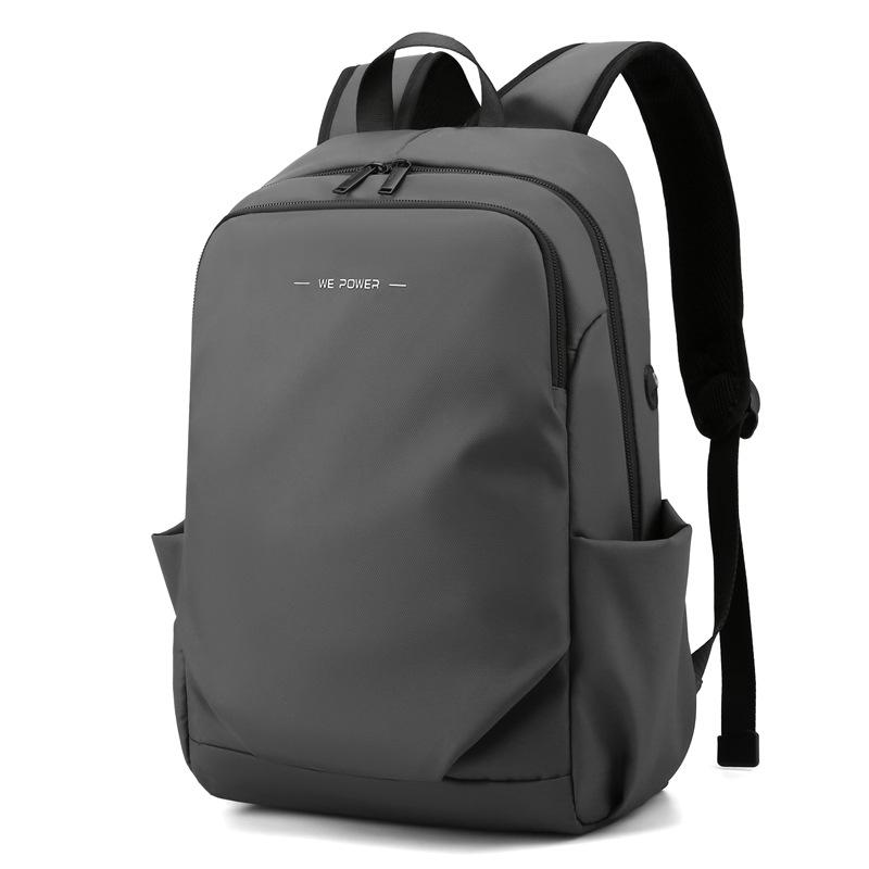 Schoolbag Men's Backpack Korean Version Simple Student School Bag Water-proof Travel Business Computer Bag Outdoor Sports Backpack