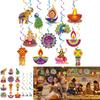 Decoration Venue Diwali Hanging Decoration Atmosphere Celebration Gathering