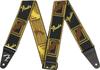 Mono Weighless™ 2" Strap, Black/Yellow/Brown