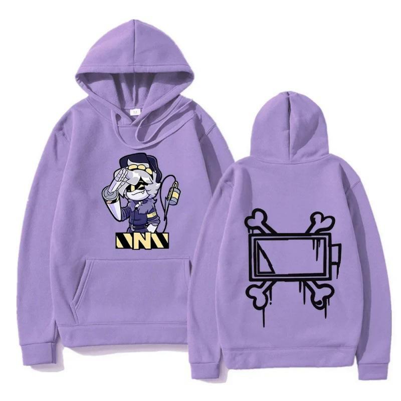 New animation inorganic killer cartoon printed sweater autumn and winter men's and women's long-sleeved jacket hoodie