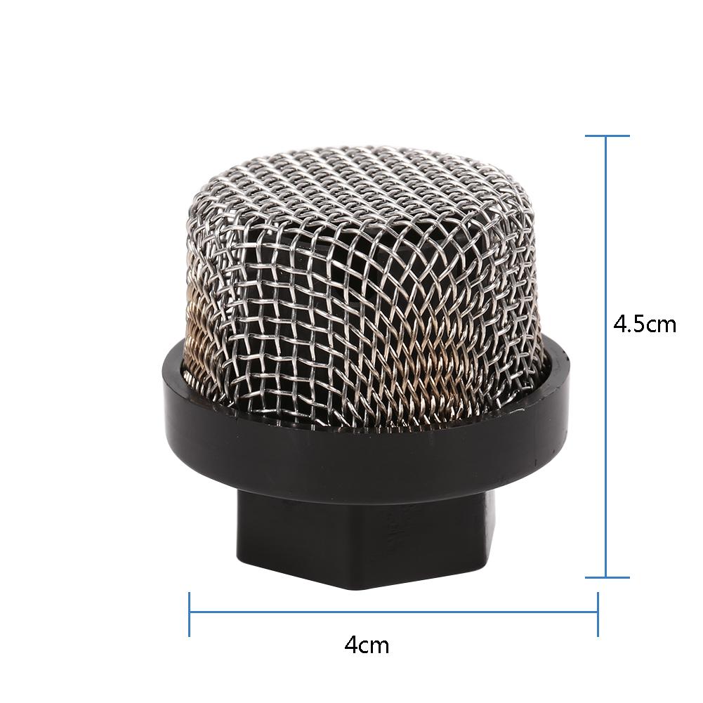1pc Inlet Suction Strainer Mesh Filter Metal Suction Pipe for 390 395 495 Sprayer