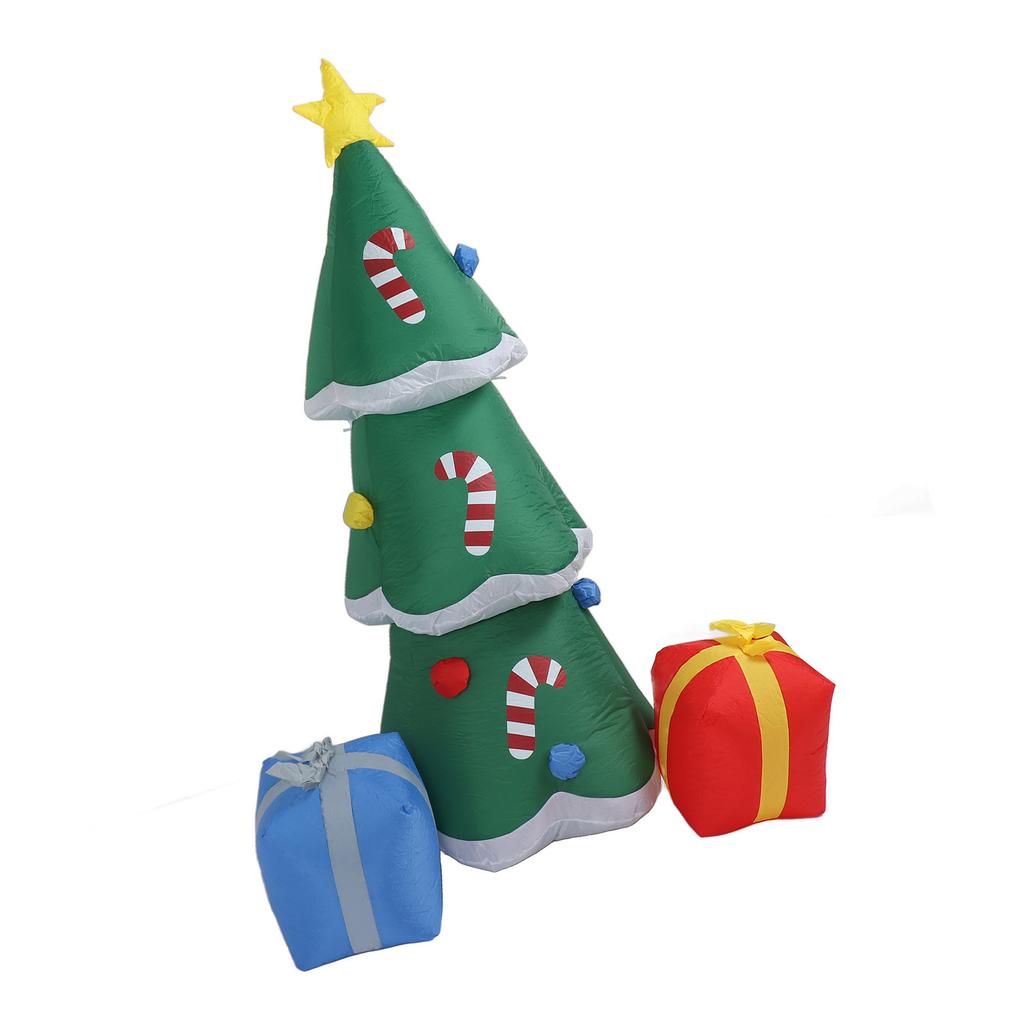 Christmas Tree Inflatables Outdoor Decoration with LED Lights Blow Up Yard Decorations Xmas Party