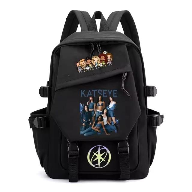 Kpopkatseye Backpack Student Multifunctional Large Capacity School Bag Girls Travel Backpack Girls Backpack