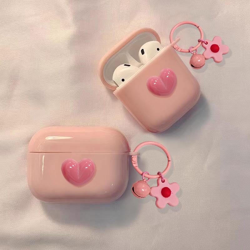 Three-dimensional love earphone case case, suitable for AirPods 1/1/Pro/Pro 1st generation