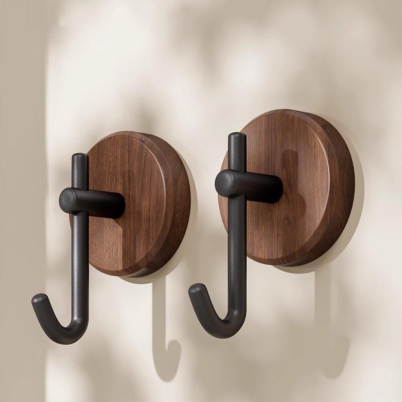 Fanyejia No-Drill Wood & Adhesive Wall Hooks