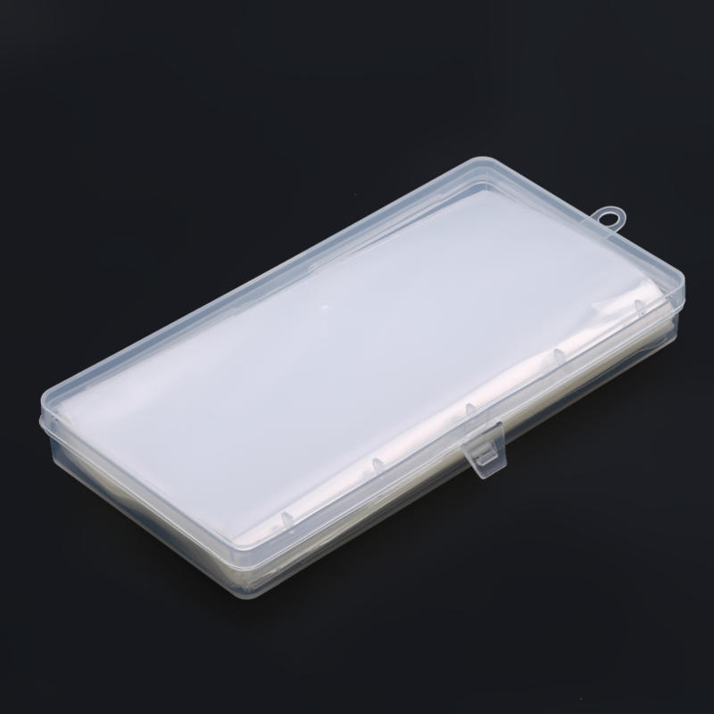 100Pcs Money Banknotes Protective Storage Bags with Box Transparent Coin Holders Album Folders