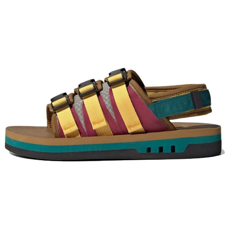 Adidas Originals Adistrp Non-Slip Durable Sports Sandals Men Sandals Red Yellow Blue IG7958