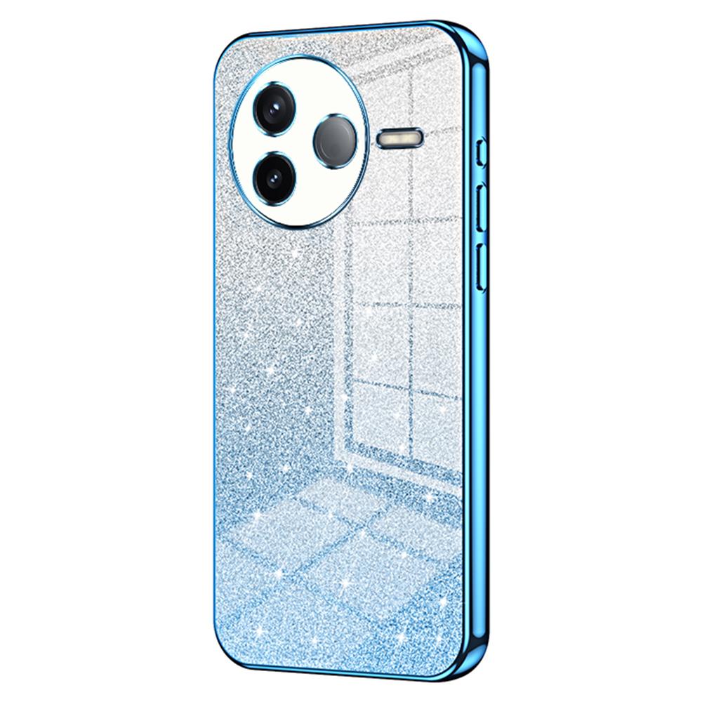 For Xiaomi Poco F7 Pro 5G/Redmi K80 5G Case Electroplating Gradient Glitter TPU Phone Cover