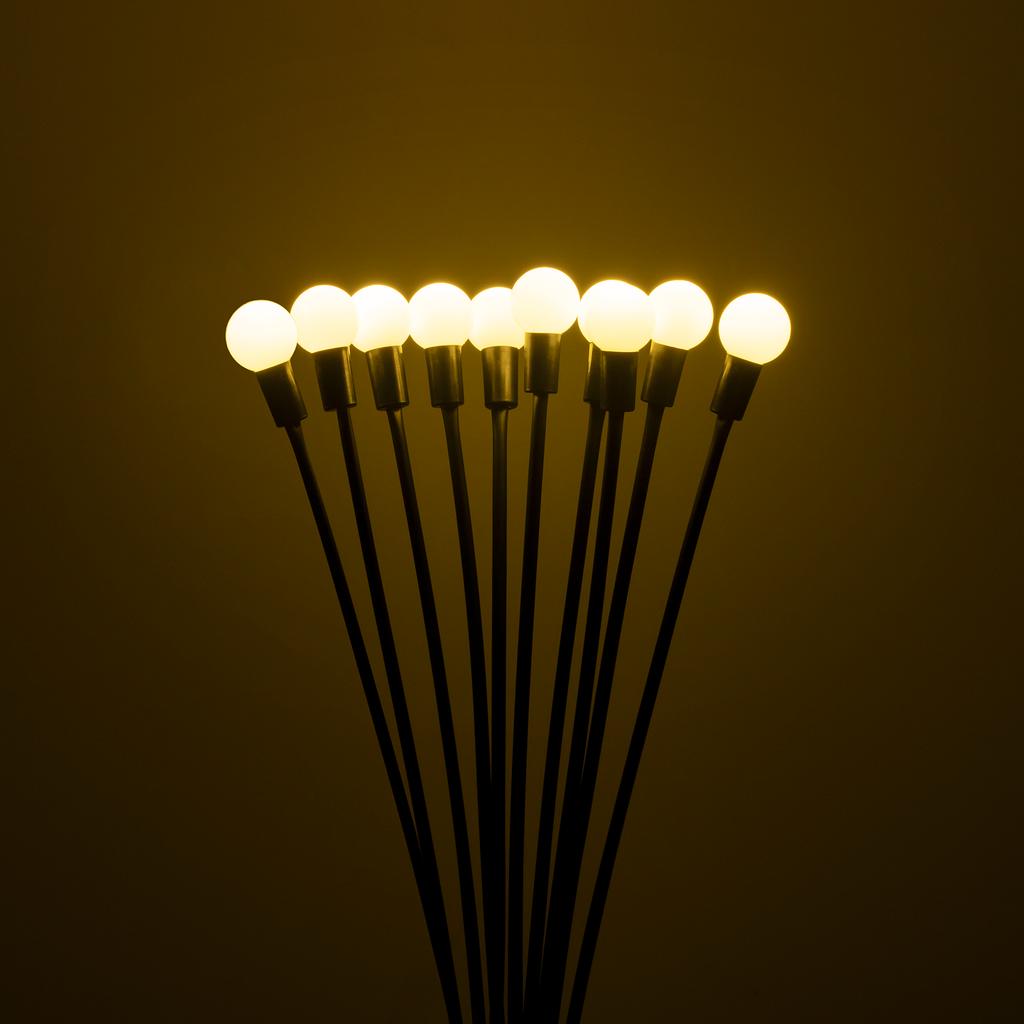 Solar LED garden lights decorative balls for a Rebel tree