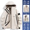 Men Women 3-in-1 Waterproof Windproof Down Jacket Outdoor Hiking Camping Skiing