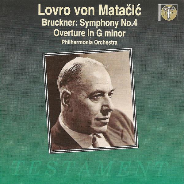 

CD A. BRUCKNER - Symphony No.4 Overture SBT1050 Testament 1994 Austria Classical Used