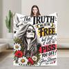 RIP Gloria Steinem  Accessories Blanket Soft Fleece  Throw Blanket Relax Plush Thin Quilt