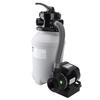 Sand Filter Pump System for Above Ground Pools 10 Inch Sand Tank 0.25HP 250W Pool Pump IPX5