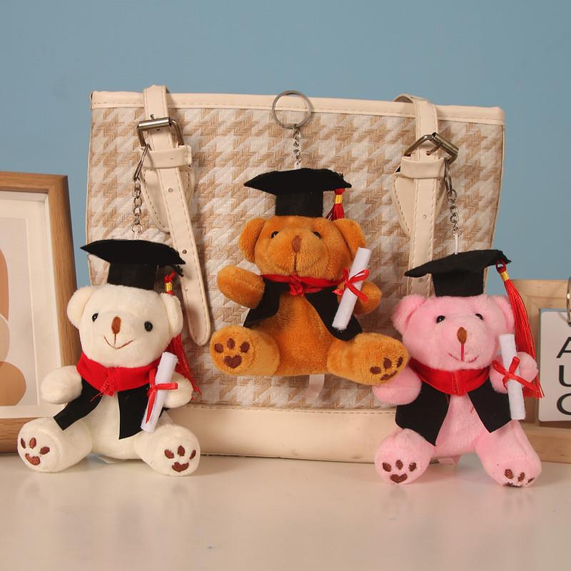 Adorable Graduation Teddy Bear Plush Doll Soft And Cuddly 4 Inch Keepsake Gift