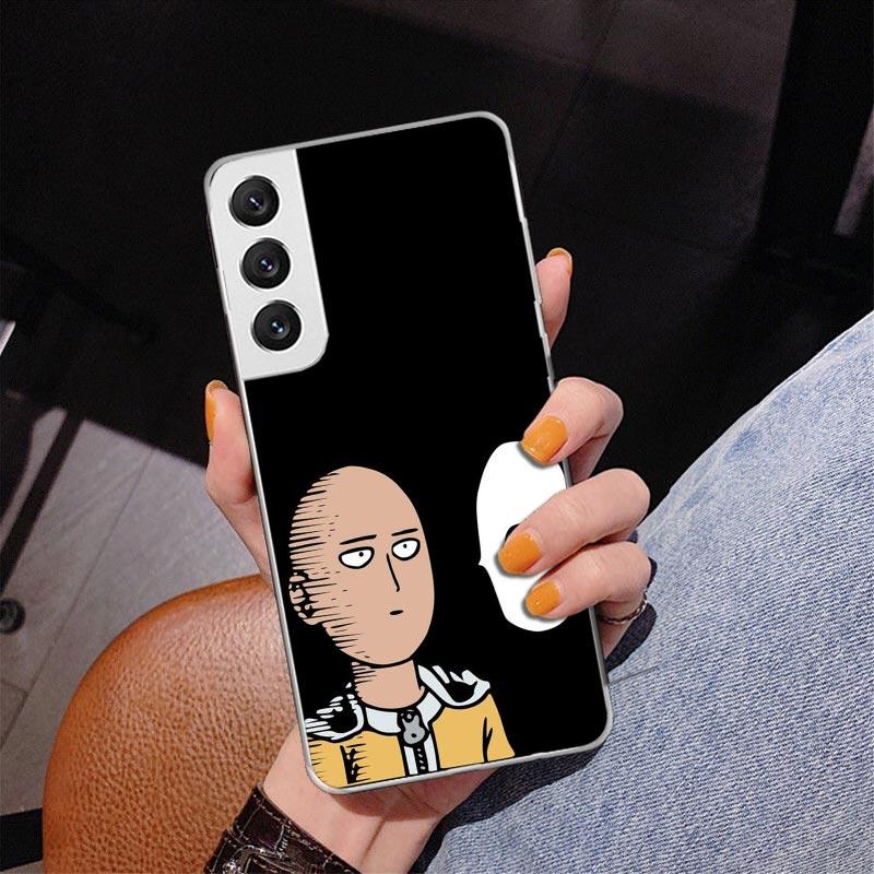 One-Punch Man Anime Phone Case For Samsung Galaxy S24 S25 Edge S26 Ultra S23 S22 S21 Plus S20 FE + Personalized Print Cover Gala