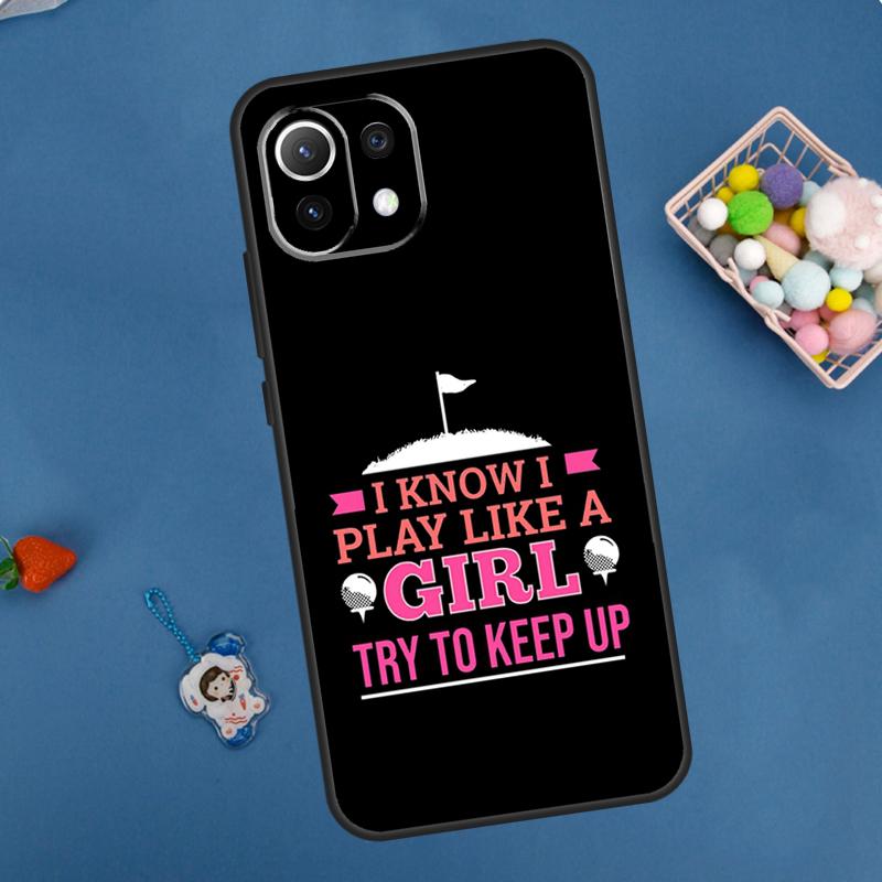 Love Golf Case For Xiaomi 14T Pro 13T 11T 12T 13 14 15 Ultra POCO X7 Pro X3 X5 X6 F5 F6 M6 Pro Cover