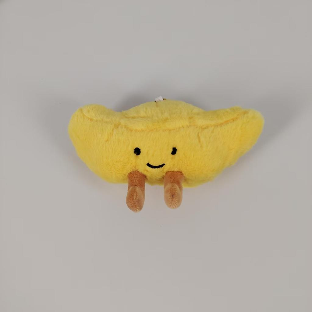 Cute Snacks, Vegetables And Fruits Series, Emoji Plush Doll Bag, Pendant, Video Game City, Doll Grabbing Machine, Gift.