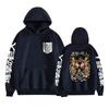 Attack On Titan Anime Hoodie Loose Fit Teens Adults Long Sleeve
