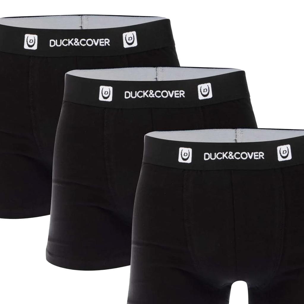 Duck and Cover Mens Villani Boxer Shorts (Pack of 3)