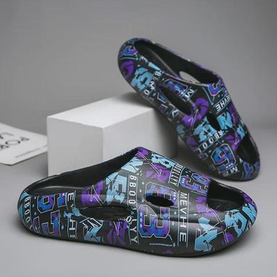 Męskie Lekkie Antypoślizgowe Klapki Casual w Dużych Rozmiarach - Modne Sandały Sportowe Outdoor