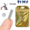 1/2/10PCS Magnets False Tips Edge Cutters Tip Magnet Manicure Tool for Acrylic Nails Professional Nail Art Clipper Magnet Board