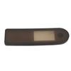 Electric Scooter Dashboard Cover Silicone Waterproof Electric Scooter Control Display Panel Protective Case for Xiaomi 4 Pro Black