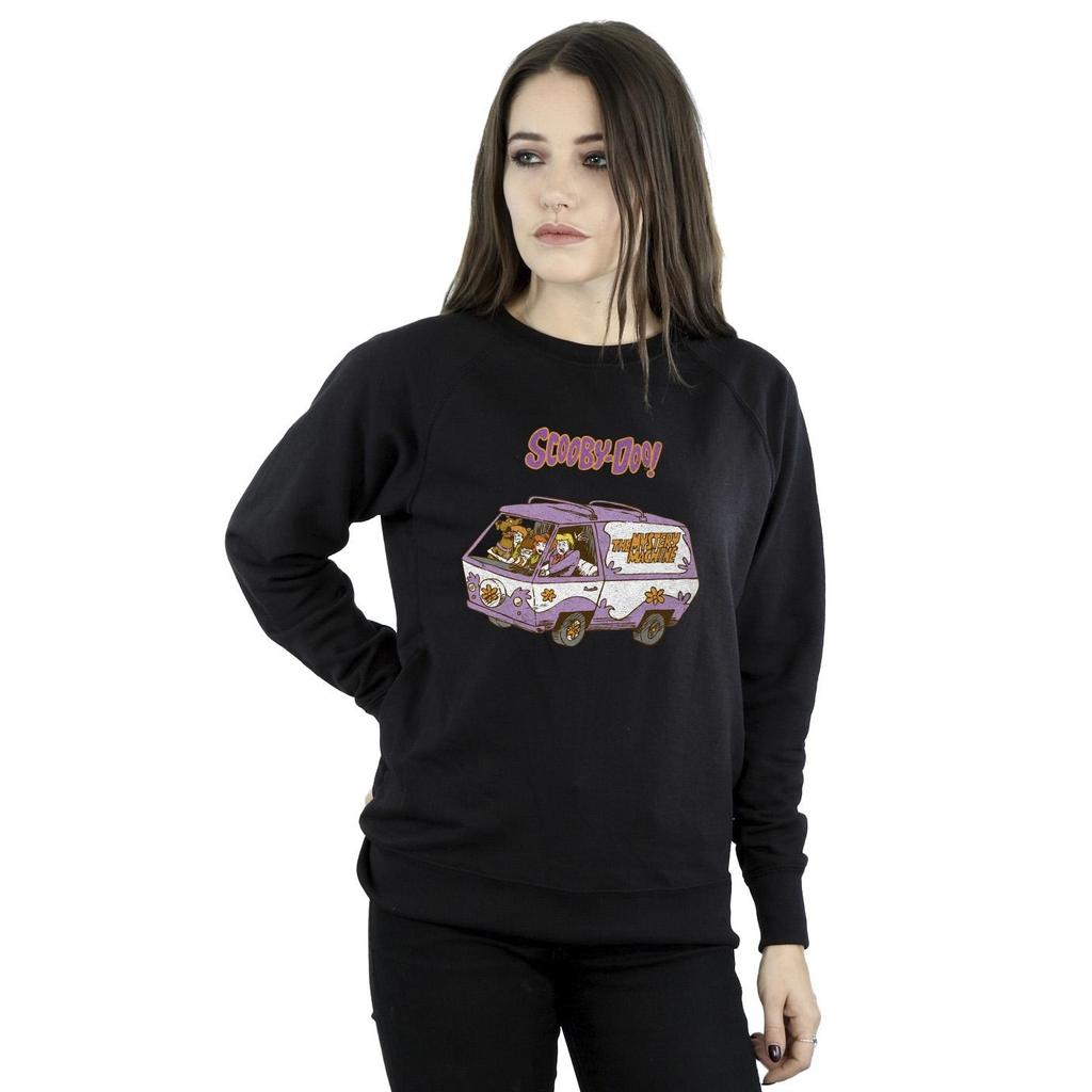 Scooby Doo Womens/Ladies Mystery Machine Van Sweatshirt