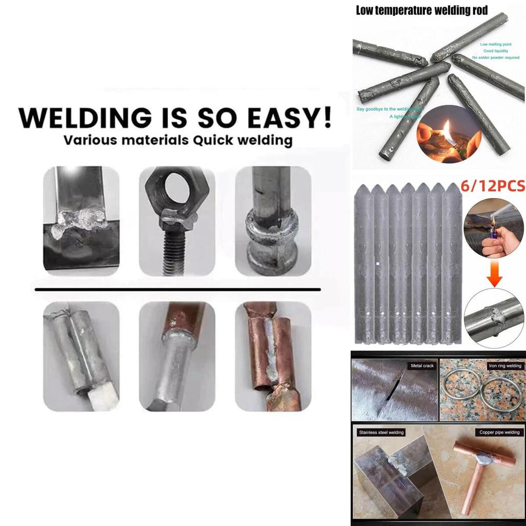 Versatile Low Temperature Welding Rod For Household Use Ideal For Lighter Copper Iron Aluminum Stainless Steel Plastic Connections