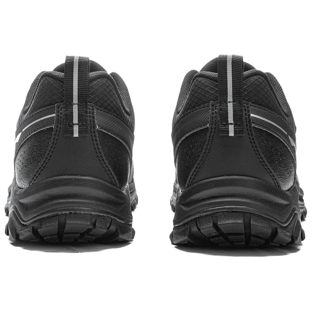 Li Ning Synthetic Leather Cushioning Abrasion Resistant Breathable Low Top Casual Shoes Men's Black AGCV415-4
