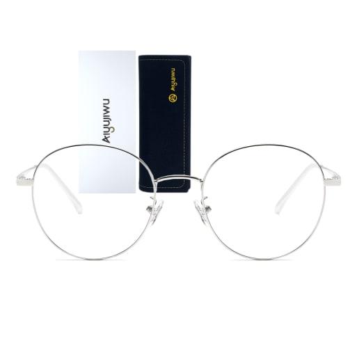 

Очки с блокировкой синего света AIYUJIWU, Модная оправа, Блокировка синего света, Защита от УФ, Без диоптрий, Стильные компьютерные очки, Легкие, Un