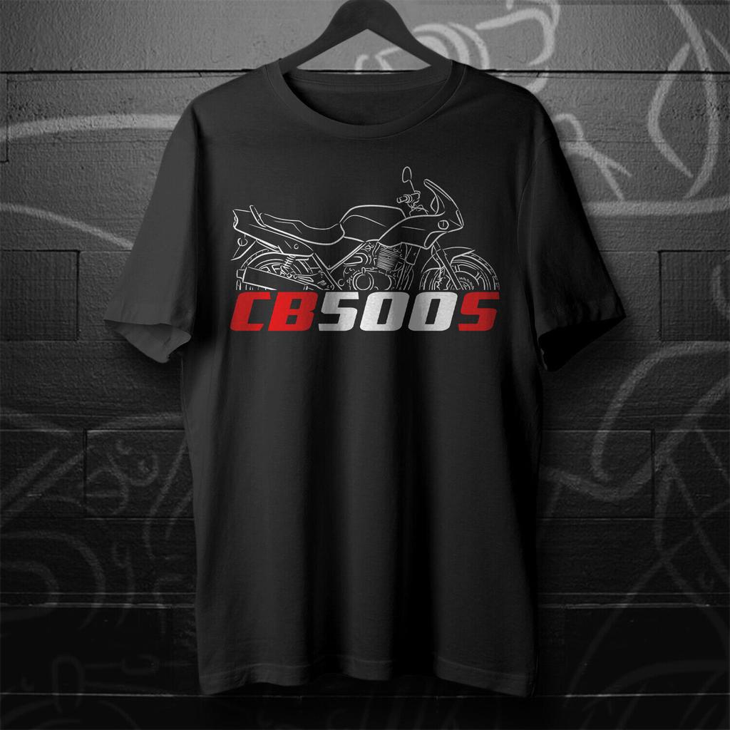 CB500  Motorcycle TShirt for Riders Mens and Womens Fashion Casual High Quality Round Neck Cotton Tshirt