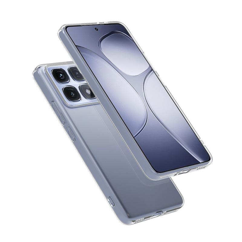 Applicable to Redmi K90 Max ultra-thin transparent mobile phone case Redmi 7 Pro 4G/5G high-transparency tpu protective case